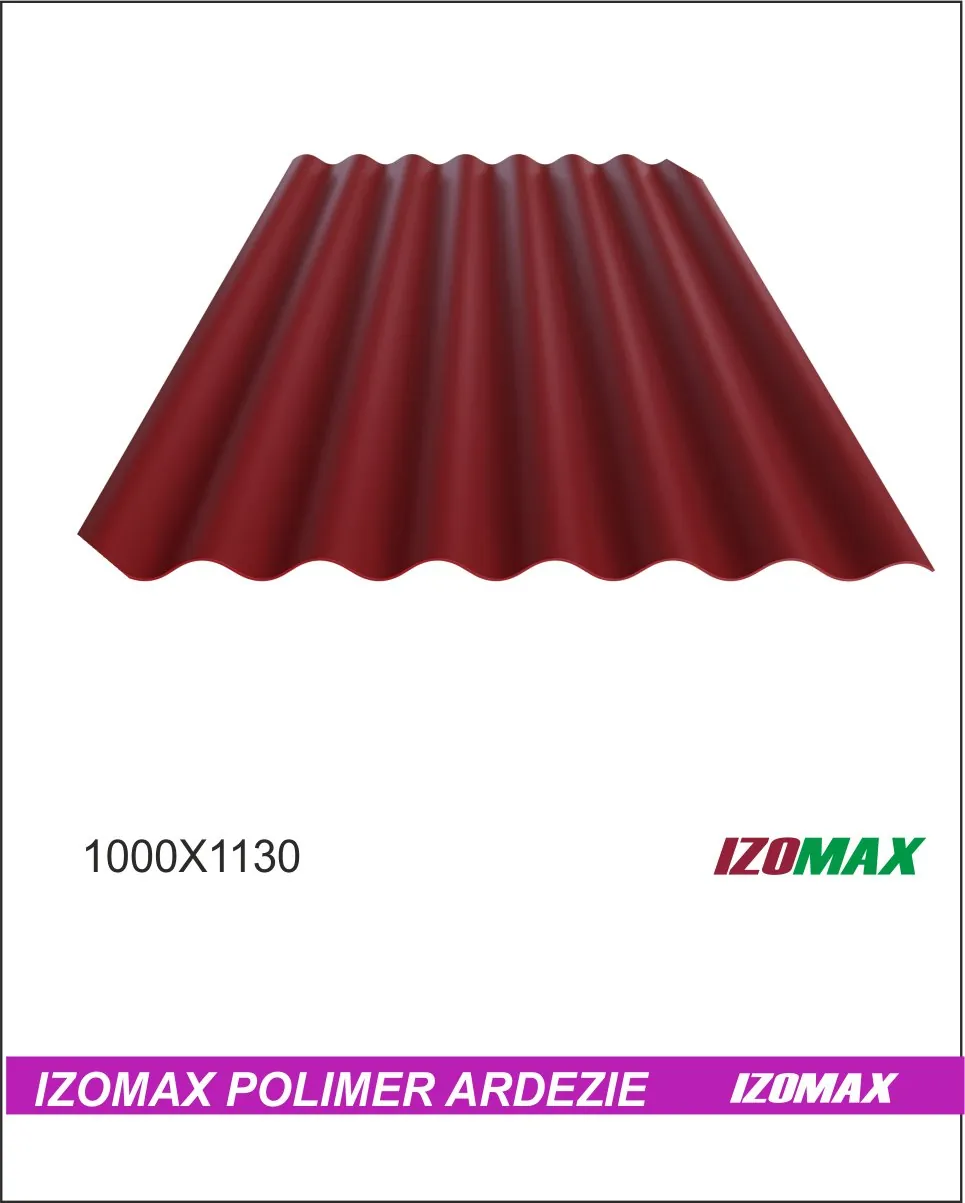 Izomax Renaissane красный Изомакс полимер цементный шифер<strong> Renaissance 1.0 x1.13 m красный, бордо</strong>