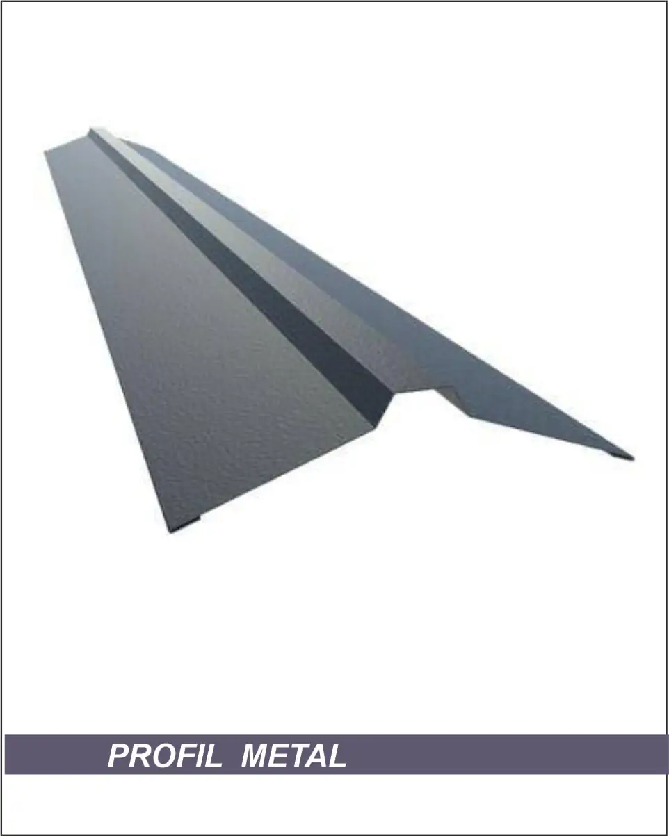 конек меттал фигурный Гребневая деталь (конек фигурный) L — 2000 mm (1250)