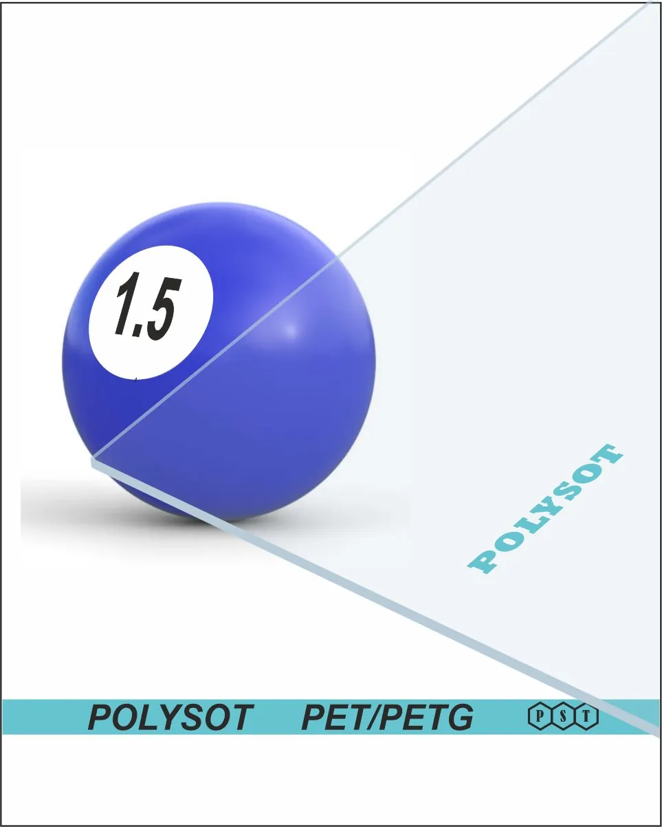 петг 1,5 mm PET-G<strong> Placi transparent 1.5 mm</strong>