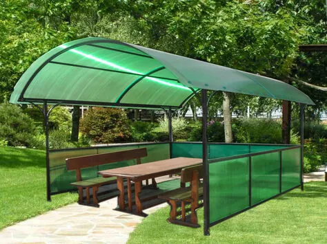 Поликарбонат для беседки: какой выбрать? 6 Polysot.md Поликарбонат для беседки: какой выбрать? - Polysot.md